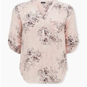 Cancer awareness torrid top